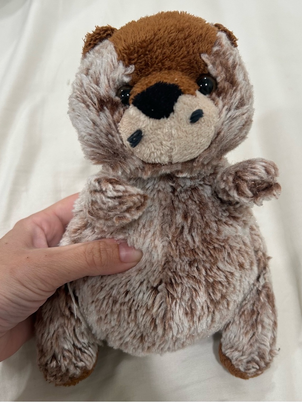 Webkinz Otter Plush Ganz HM124 Brown Sea Otter Stuffed Animal Mini Plush
